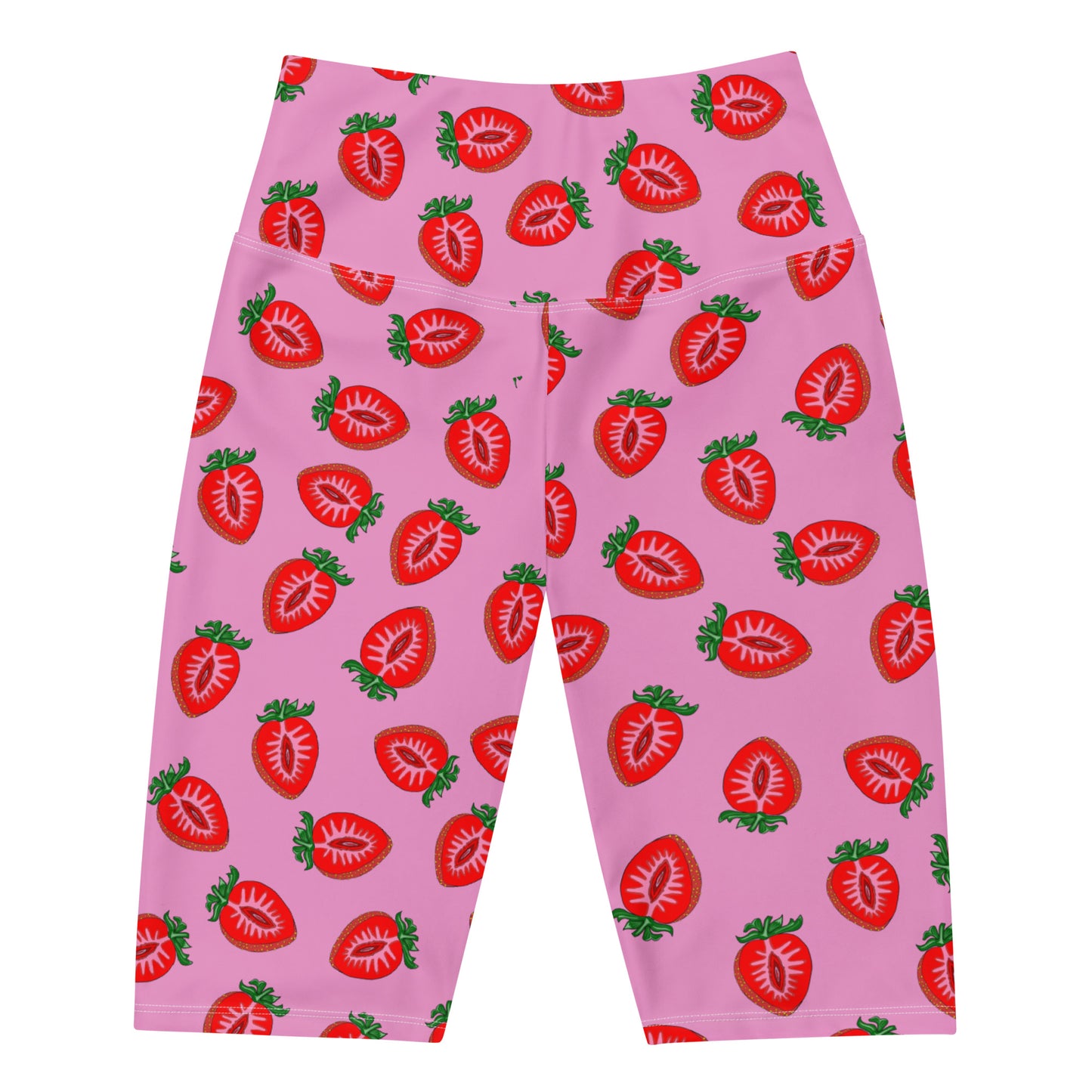 Vulva Strawberries Biker Shorts