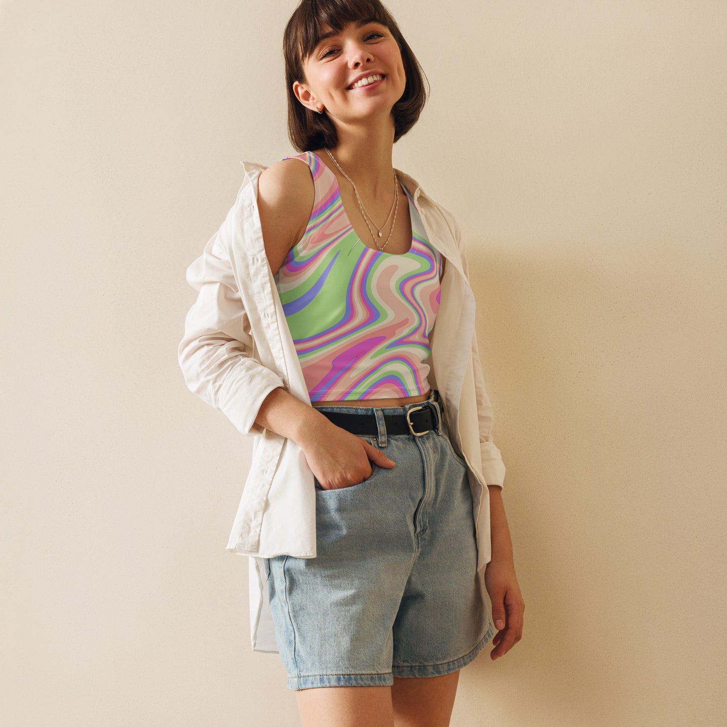 Pastel Pride Crop Top