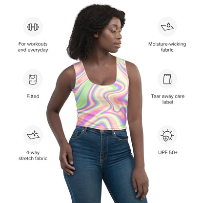 Pastel Pride Crop Top