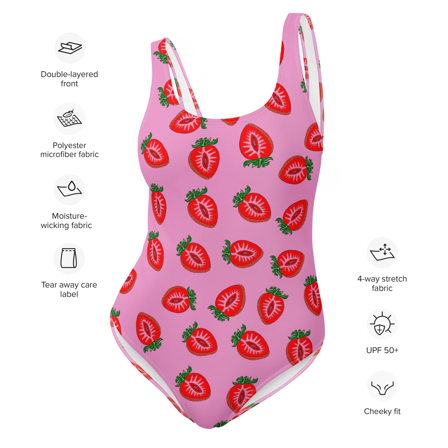 Vulva Strawberry Swimsuit