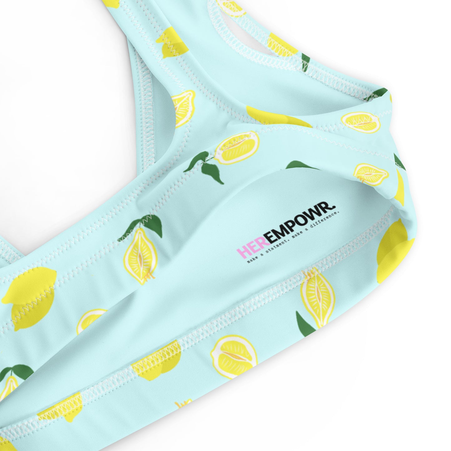 Vulva Lemons Bikini Top