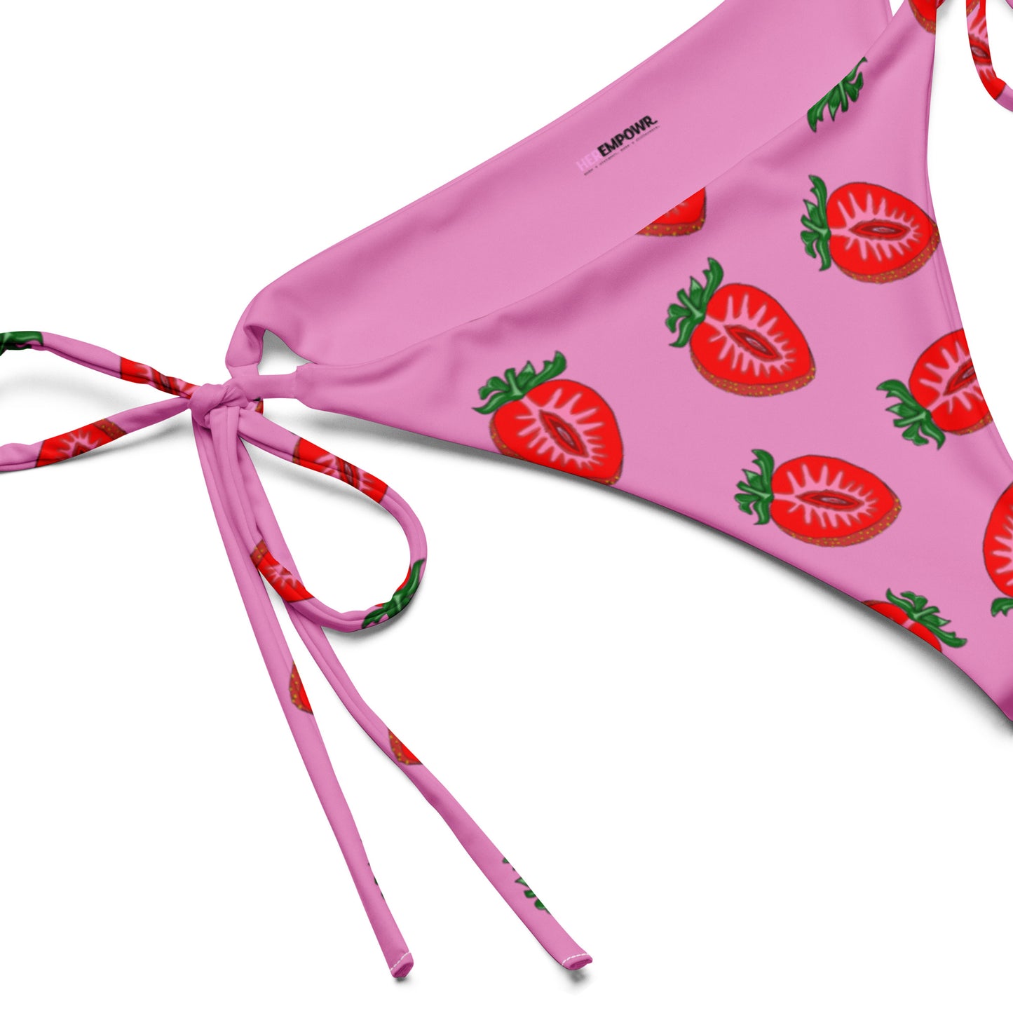 Vulva Strawberry String Bikini Bottom