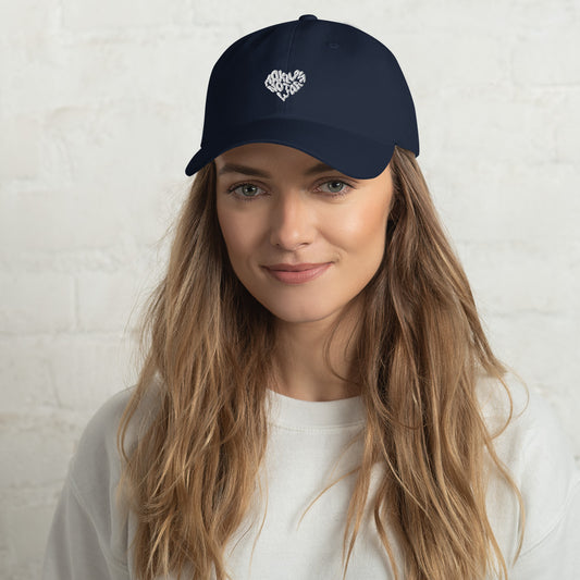 make love not war feminist dad cap