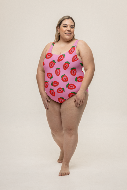 Vulva Strawberry Swimsuit