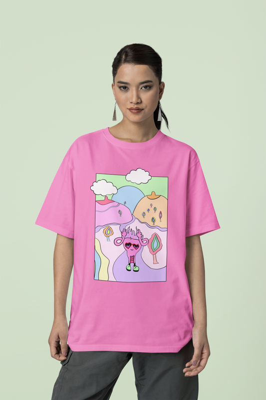 Uterus & Boob Mountains Classic T-shirt