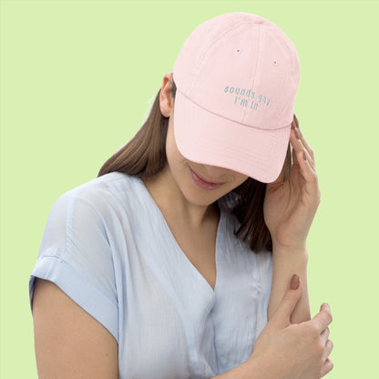 Sounds Gay Pride Pastel Cap