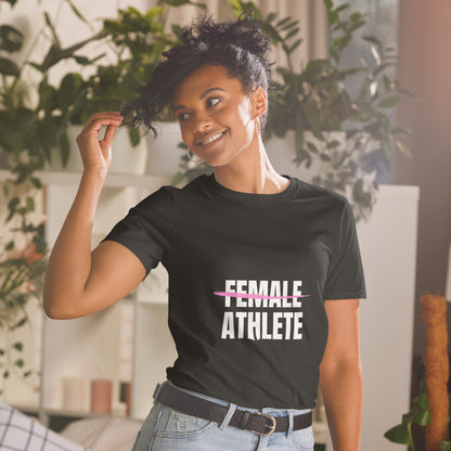 female athlete training t-shirt for women