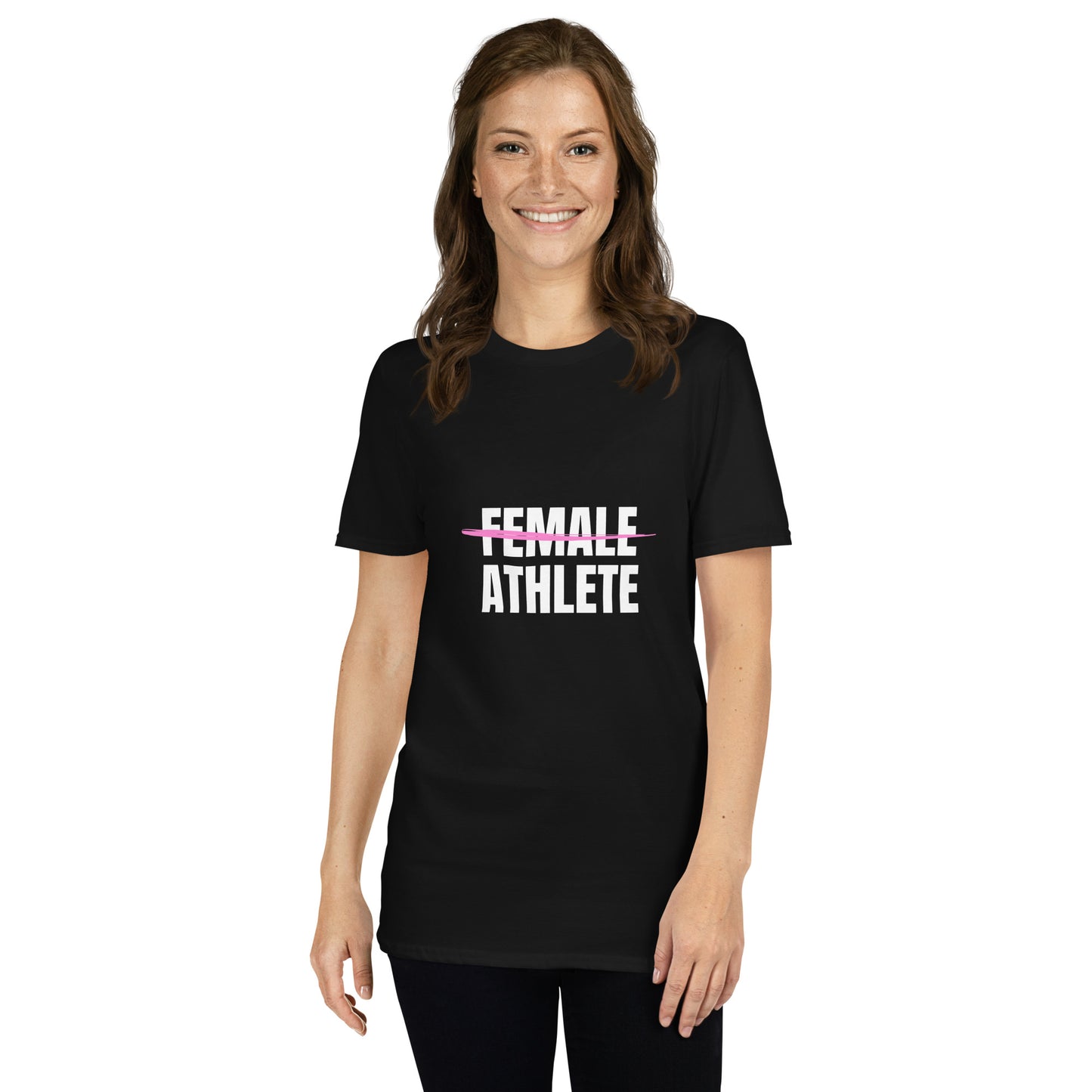 female athlete training t-shirt for women