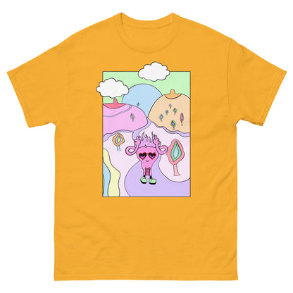 Uterus & Boob Mountains Classic T-shirt