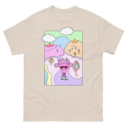 Uterus & Boob Mountains Classic T-shirt