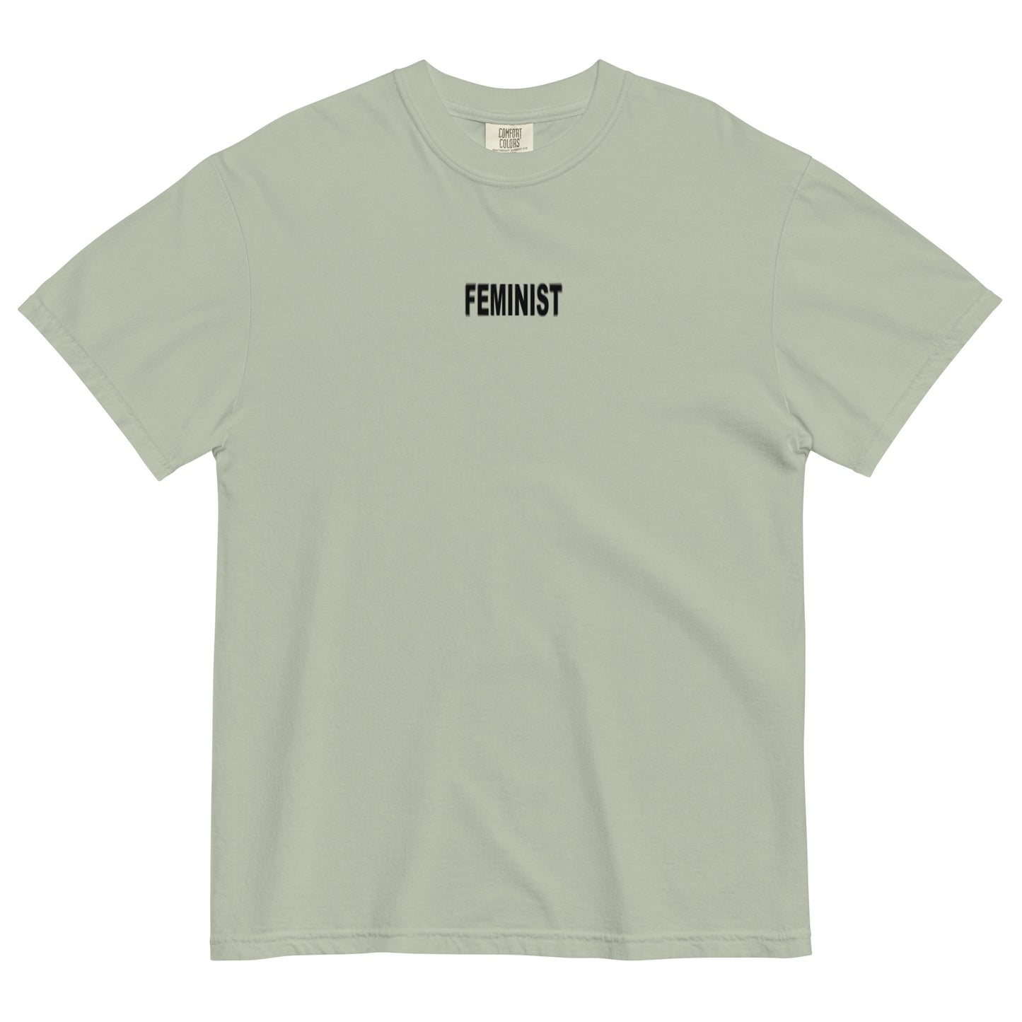 feminist heavyweight street style t-shirt