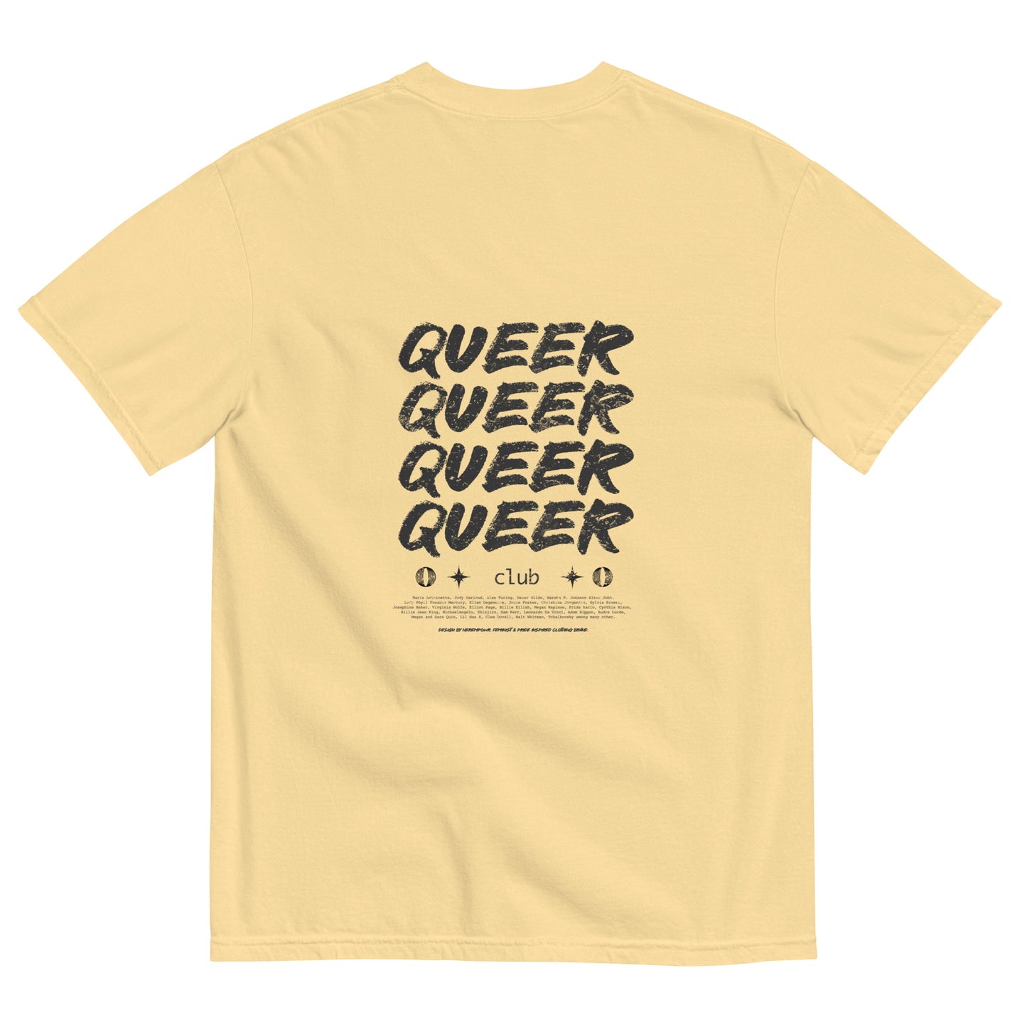 Queer Club Heavyweight T-shirt