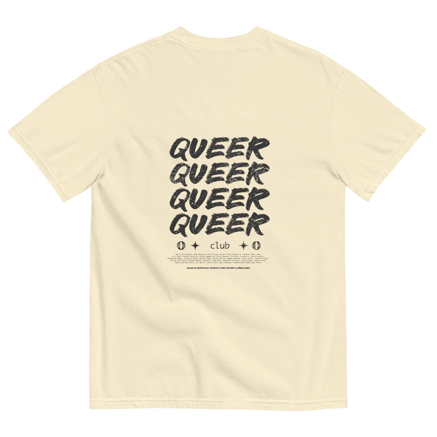 Queer Club Heavyweight T-shirt