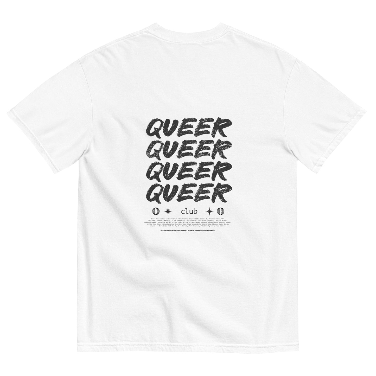 Queer Club Heavyweight T-shirt