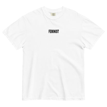 feminist heavyweight street style t-shirt