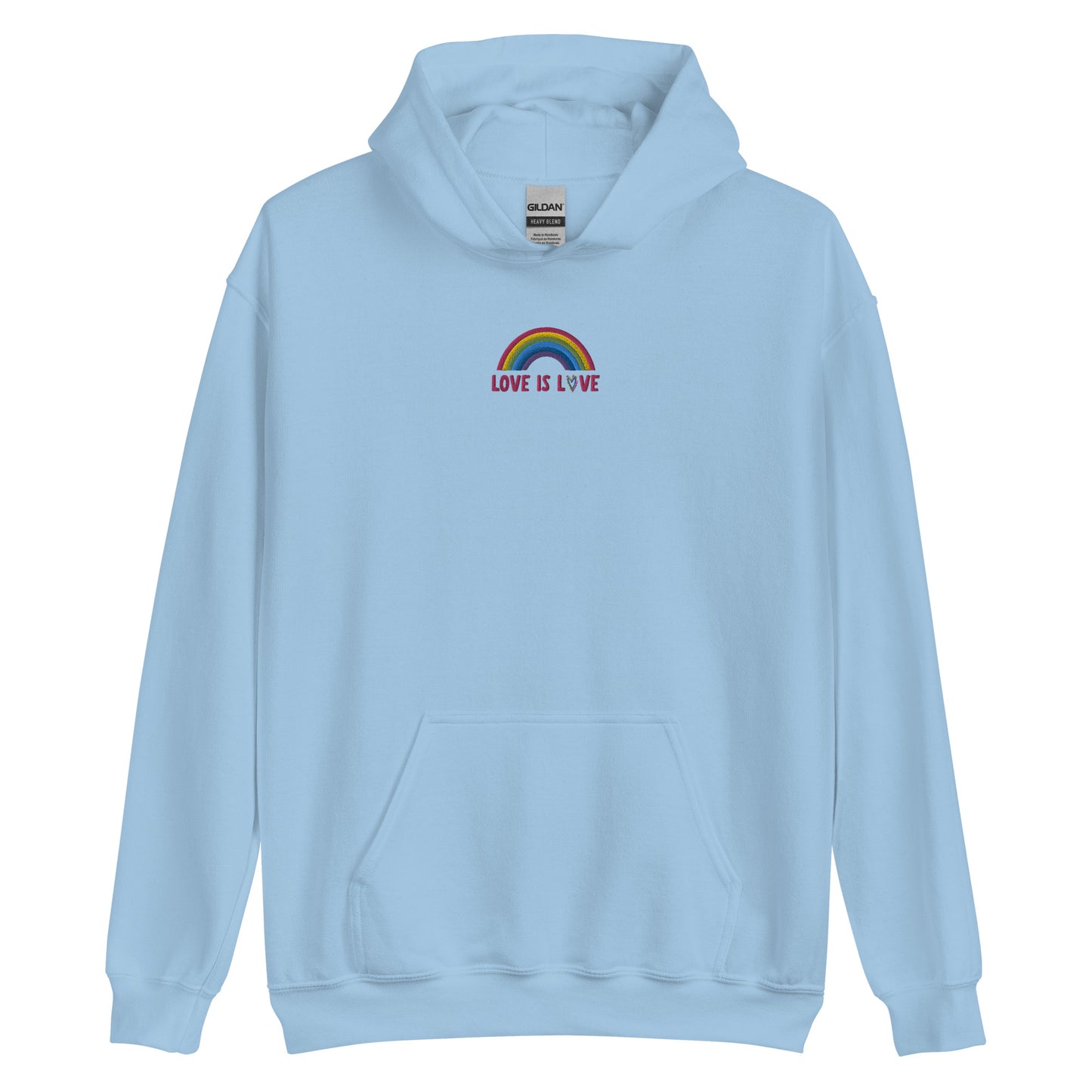 love is love unisex pride hoodie