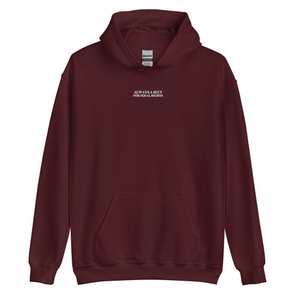 always a slut for equal rights feminist hoodie