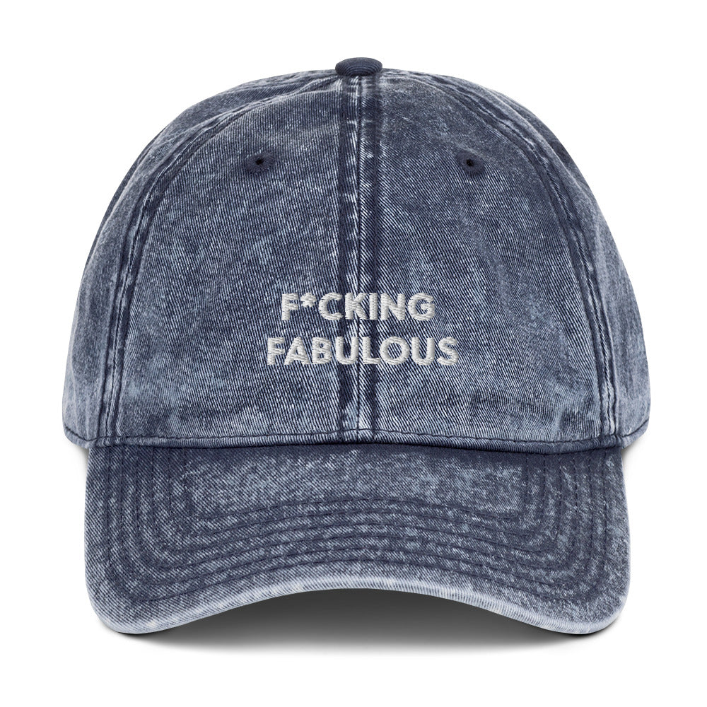 F*cking Fabulous Vintage Cap