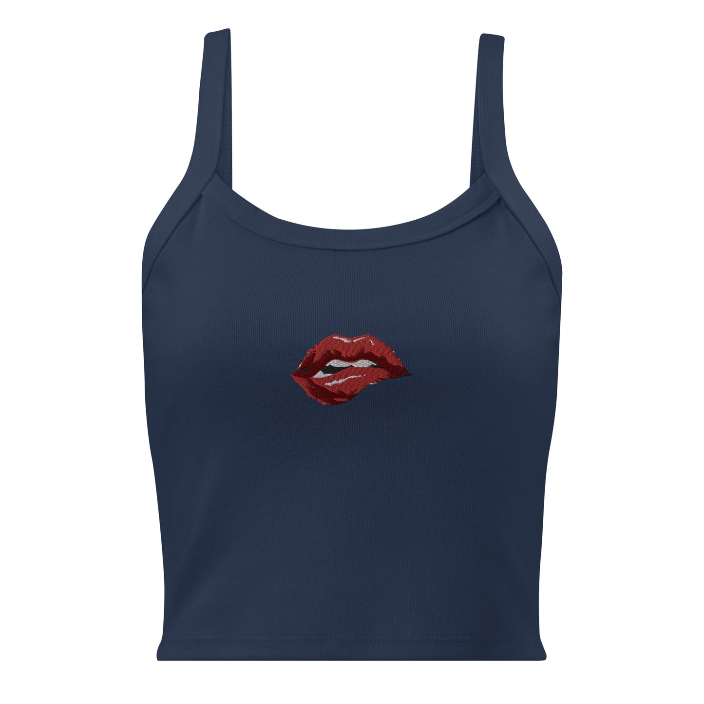 Lip Biting Rib Tank Top